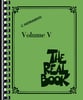 The Real Book - Volume 5 piano sheet music cover